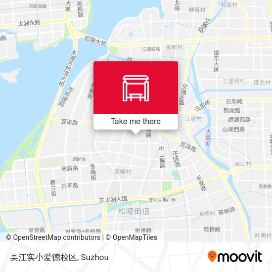 吴江实小爱德校区 map