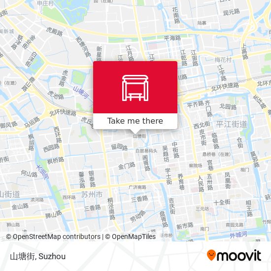 山塘街 map