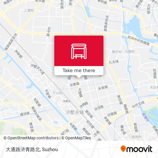 大通路浒青路北 map