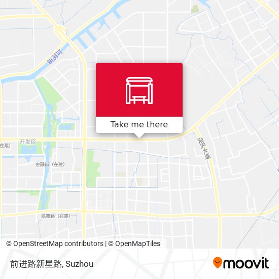 前进路新星路 map