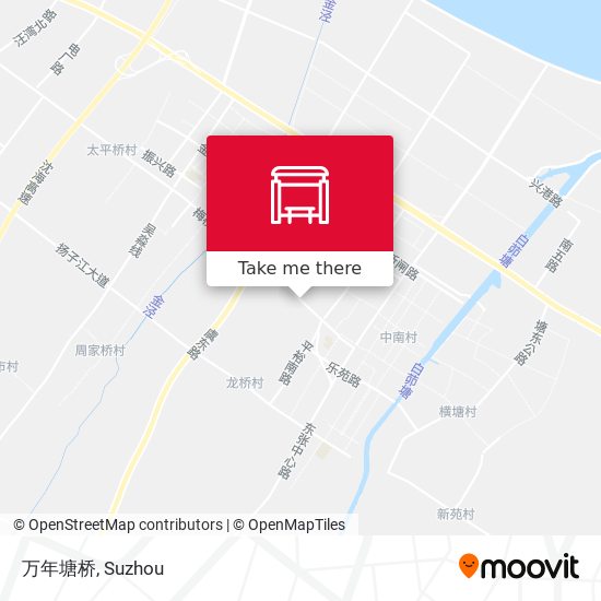 万年塘桥 map