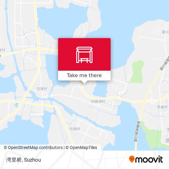 湾里桥 map