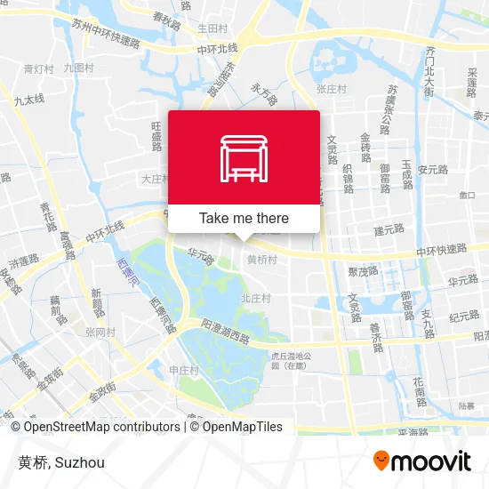 黄桥 map