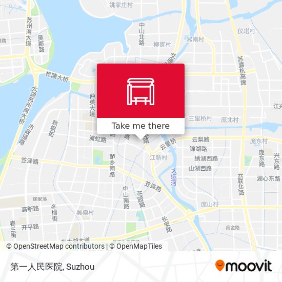 第一人民医院 map