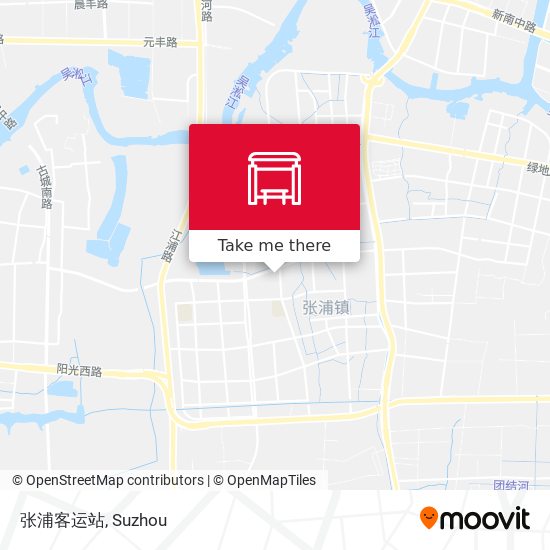 张浦客运站 map