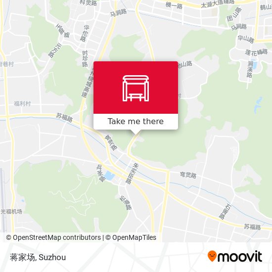 蒋家场 map