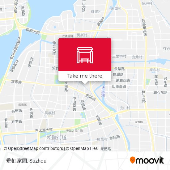 垂虹家园 map