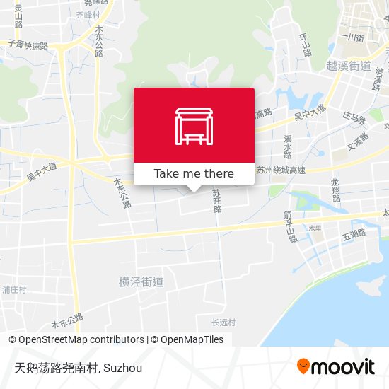 天鹅荡路尧南村 map