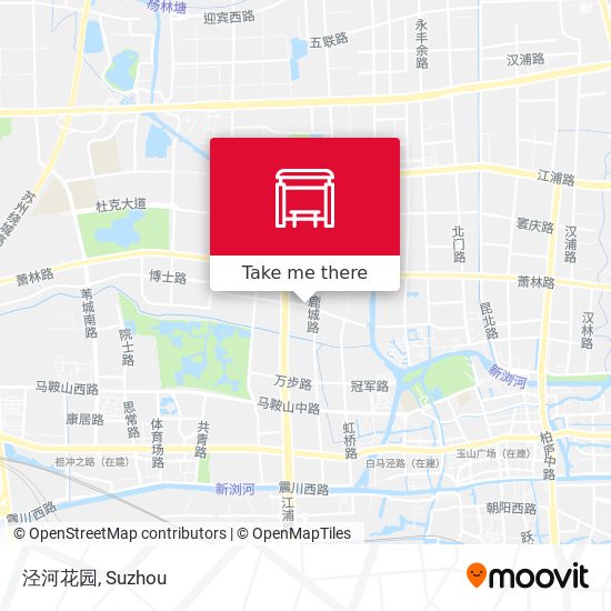 泾河花园 map