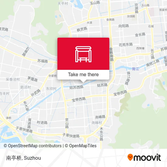 南亭桥 map
