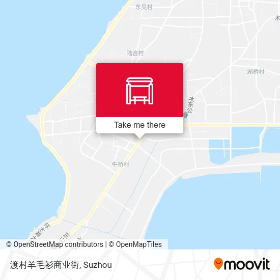 渡村羊毛衫商业街 map
