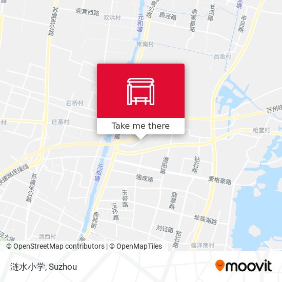 涟水小学 map