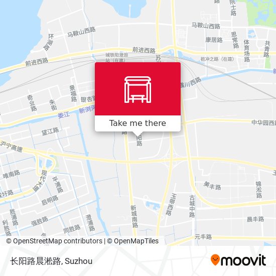 长阳路晨淞路 map