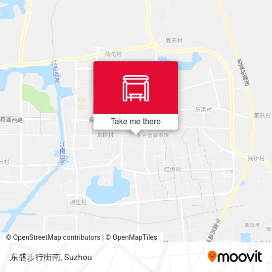 东盛步行街南 map