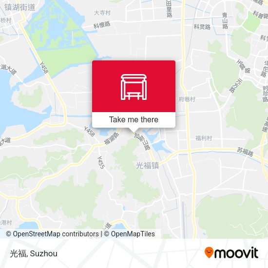 光福 map