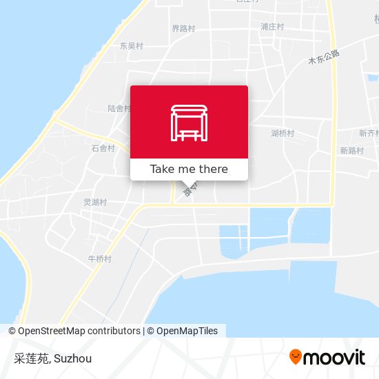 采莲苑 map