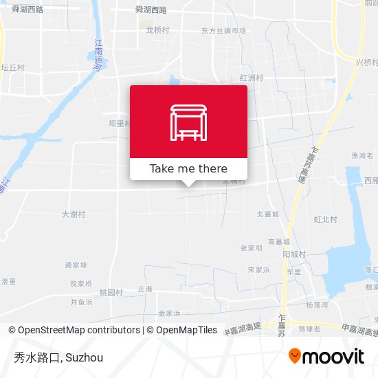 秀水路口 map