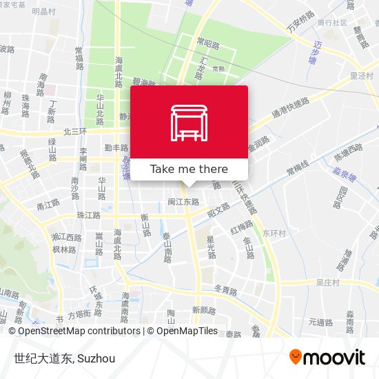 世纪大道东 map