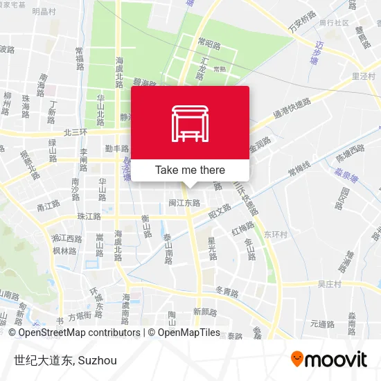 世纪大道东 map