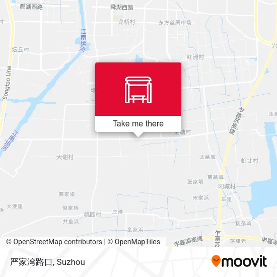 严家湾路口 map