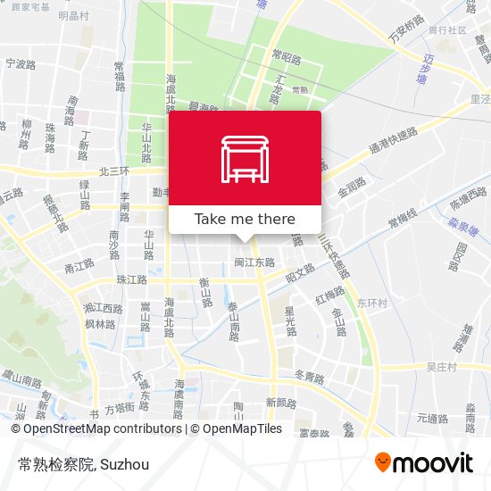 常熟检察院 map