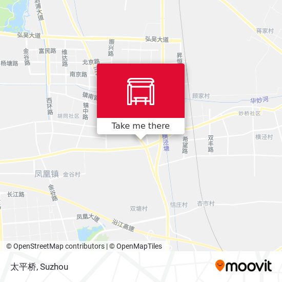 太平桥 map