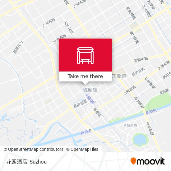 花园酒店 map