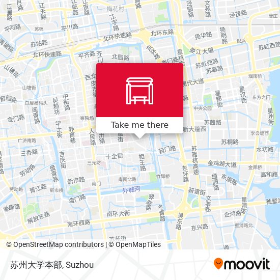 苏州大学本部 map