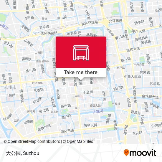 大公园 map