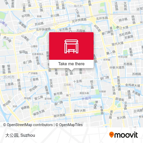 大公园 map