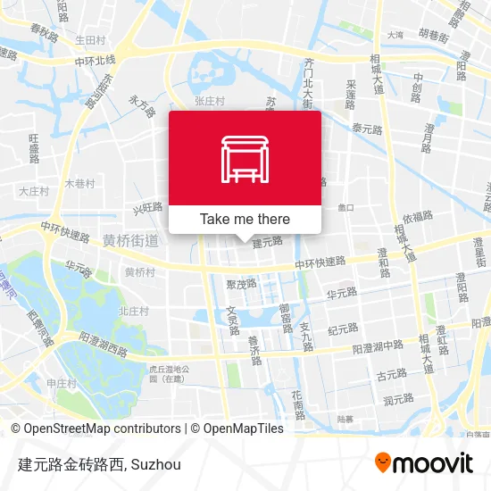 建元路金砖路西 map