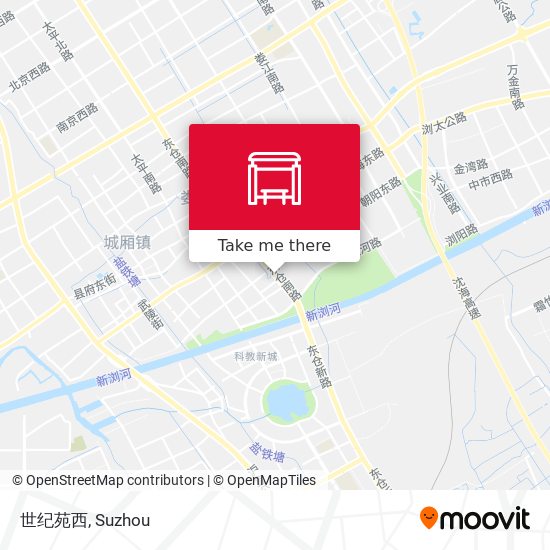 世纪苑西 map