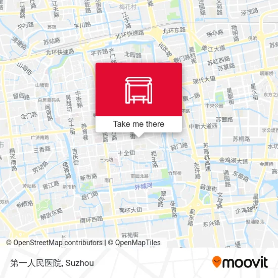 第一人民医院 map