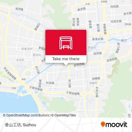 香山工坊 map