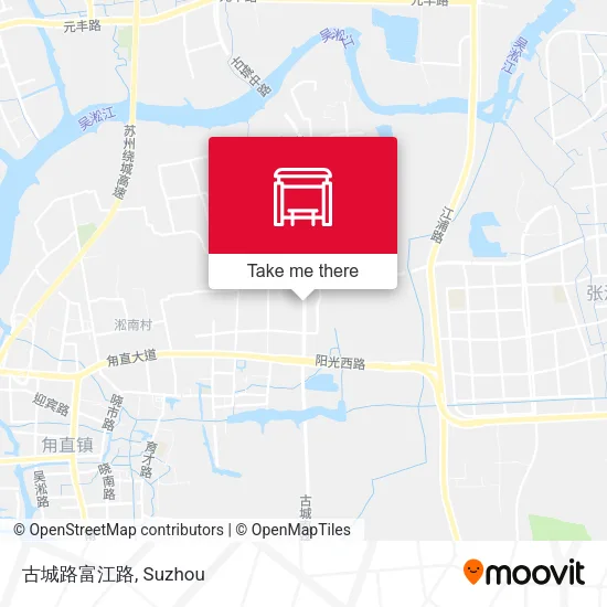 古城路富江路 map