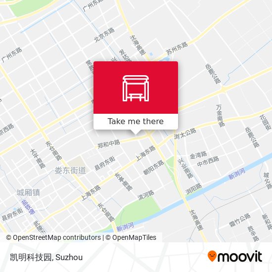 凯明科技园 map