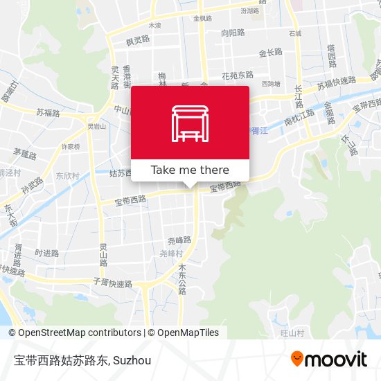 宝带西路姑苏路东 map