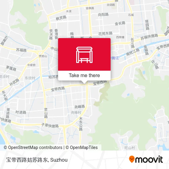 宝带西路姑苏路东 map