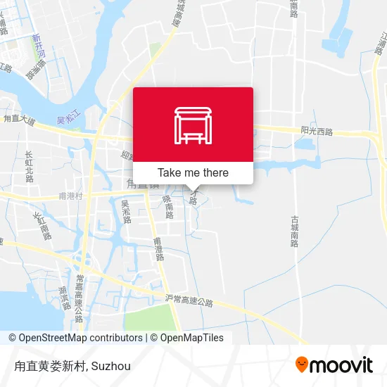 甪直黄娄新村 map
