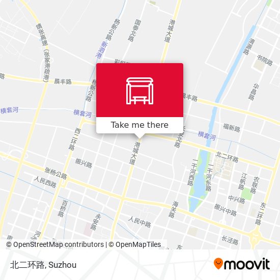 北二环路 map