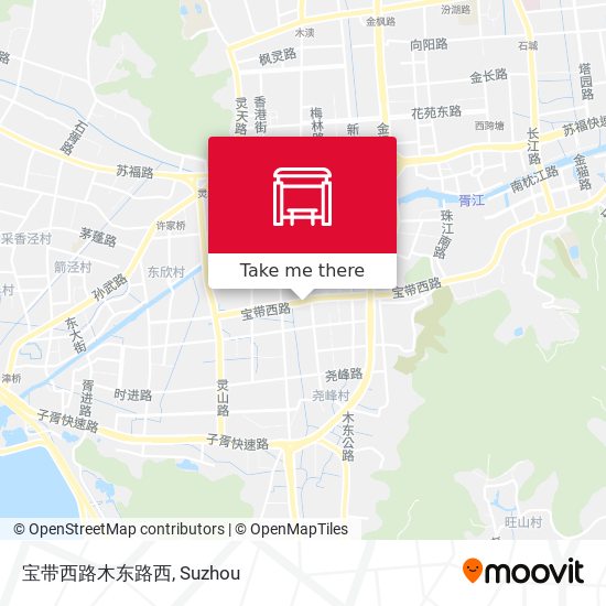 宝带西路木东路西 map