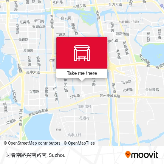 迎春南路兴南路南 map