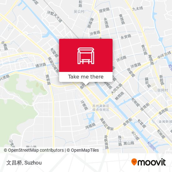 文昌桥 map