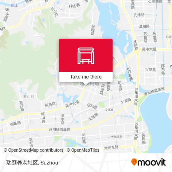 瑞颐养老社区 map