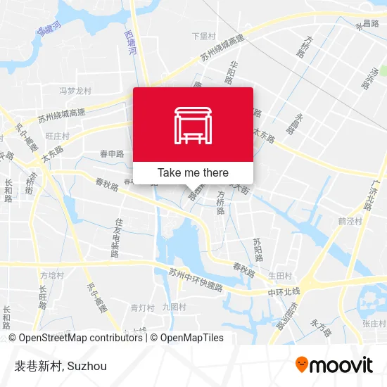 裴巷新村 map