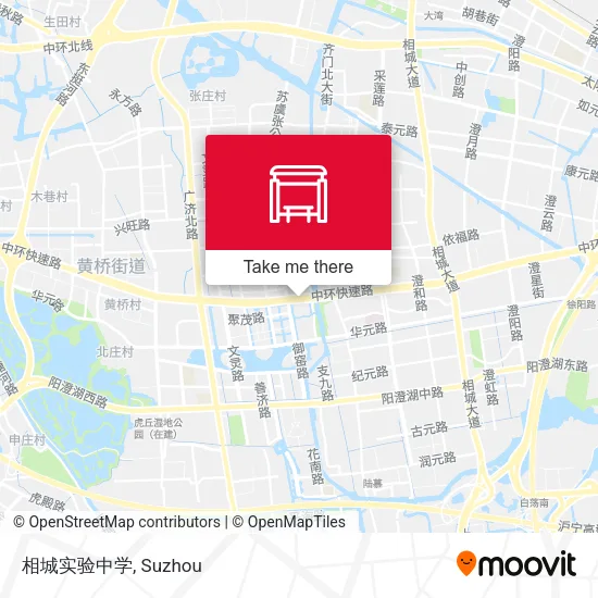 相城实验中学 map