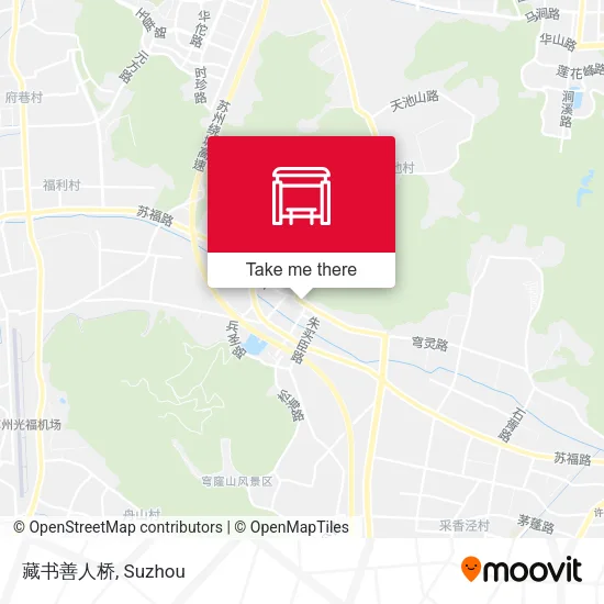 藏书善人桥 map