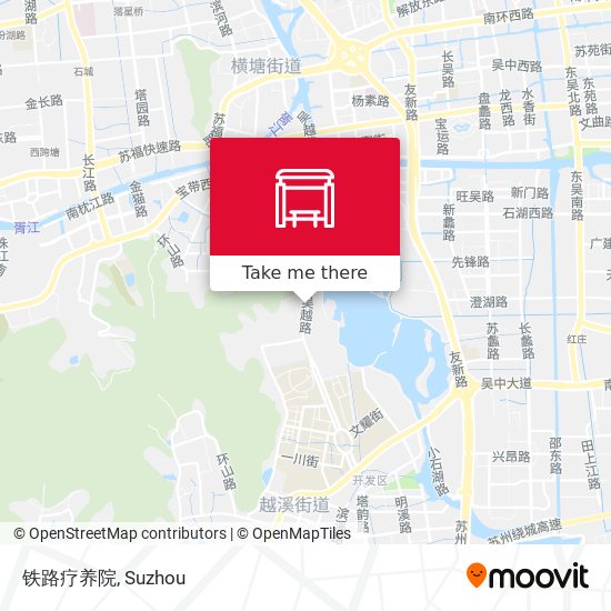 铁路疗养院 map