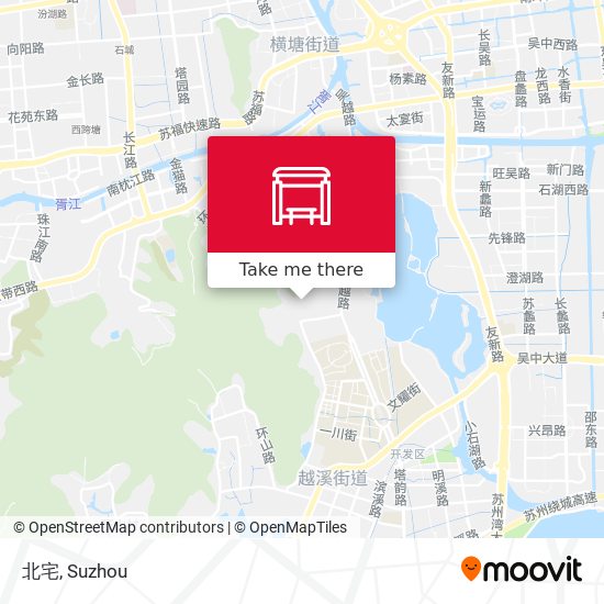 北宅 map