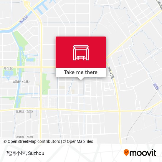 瓦浦小区 map